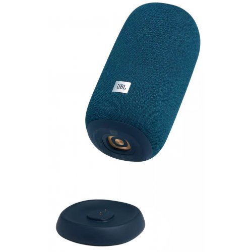 Купити Портативна акустика JBL Link Portable (JBLLINKPORBLU) Blue - ціна в Києві, Львові, Вінниці, Хмельницькому, Франківську, Україні | інтернет-магазин TELEMART.UA фото