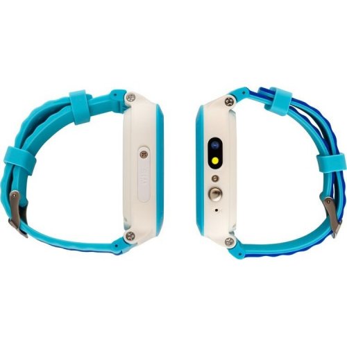 Дитячий смарт-годинник AmiGo GO004 Splashproof Camera+LED Blue купити в Україні | Telemart фото