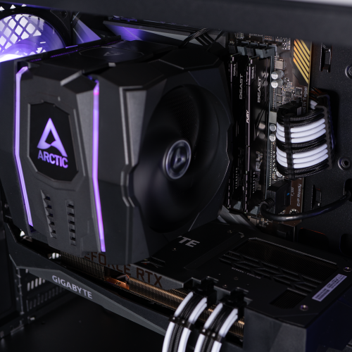Продать Компьютер EVOLVE GamePart Platinum 3B (EVGP-P3Bi1170KFN307Ti-16S500GBk) Black по Trade-In интернет-магазине Телемарт - Киев, Днепр, Украина фото