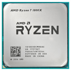 Фото Процессор AMD Ryzen 7 1800X 3.6(4.0)GHz 16MB sAM4 Tray (YD180XBCM88AE)