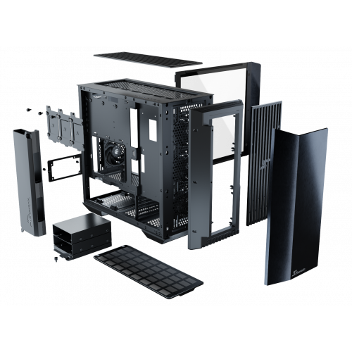 Продати Корпус Seasonic SYNCRO Q704 Tempered Glass без БП Black за Trade-In у інтернет-магазині Телемарт - Київ, Дніпро, Україна фото