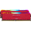 Photo RAM Crucial DDR4 16GB (2x8GB) 3600Mhz Ballistix RGB Red (BL2K8G36C16U4RL)