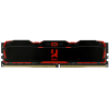 Фото ОЗУ GoodRAM DDR4 8GB 3200Mhz IRDM X Black (IR-X3200D464L16SA/8G)