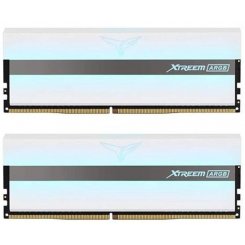 Фото Team DDR4 16GB (2x8GB) 3200Mhz T-Force Xtreem ARGB White (TF13D416G3200HC16CDC01)