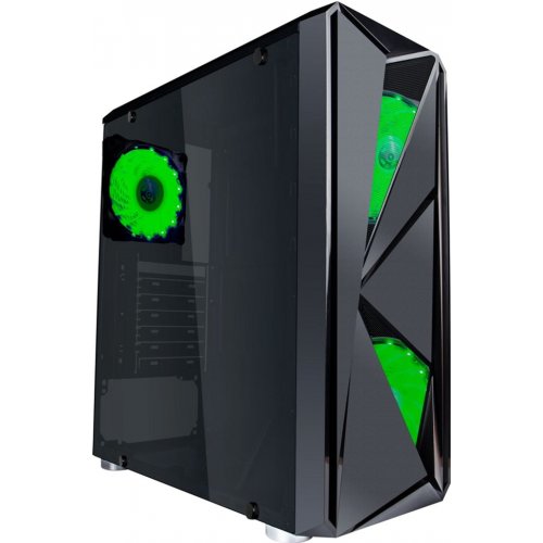 

1stPlayer F4-3A1-15LED Green без БП Black