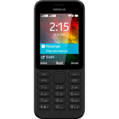 Купить Мобильный телефон Nokia 215 Dual Sim Black - цена в Харькове, Киеве, Днепре, Одессе
в интернет-магазине Telemart фото