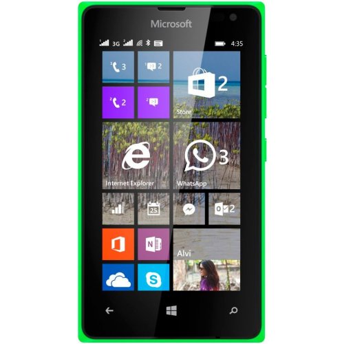 Купить Смартфон Microsoft Lumia 435 Dual Sim Green - цена в Харькове, Киеве, Днепре, Одессе
в интернет-магазине Telemart фото