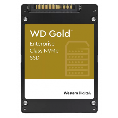 Photo SSD Drive Western Digital Gold Enterprise 1.92TB U.2 NVMe x4 (WDS192T1D0D)
