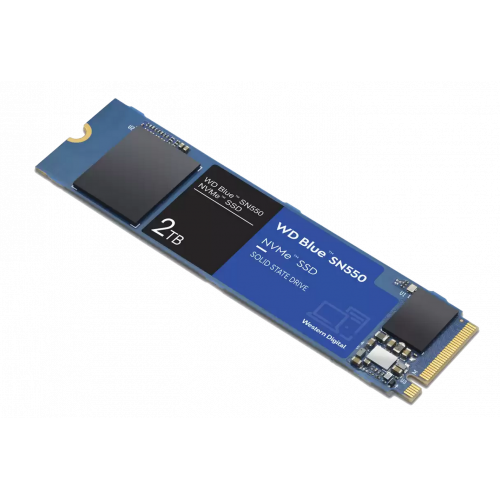 Продать SSD-диск Western Digital Blue SN550 2TB M.2 (2280 PCI-E) NVMe x4 (WDS200T2B0C) по Trade-In интернет-магазине Телемарт - Киев, Днепр, Украина фото