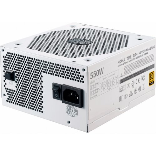 Продати Блок живлення Cooler Master V550 Gold V2 (MPY-550V-AGBAG-EU) White за Trade-In у інтернет-магазині Телемарт - Київ, Дніпро, Україна фото