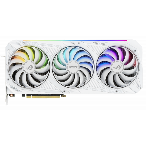 Продать Видеокарта Asus ROG GeForce RTX 3070 STRIX White 8192MB (ROG-STRIX-RTX3070-8G-WHITE-V2) по Trade-In интернет-магазине Телемарт - Киев, Днепр, Украина фото