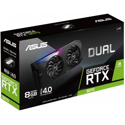 Продать Видеокарта Asus GeForce RTX 3070 Dual 8192MB (DUAL-RTX3070-8G-V2) по Trade-In интернет-магазине Телемарт - Киев, Днепр, Украина фото