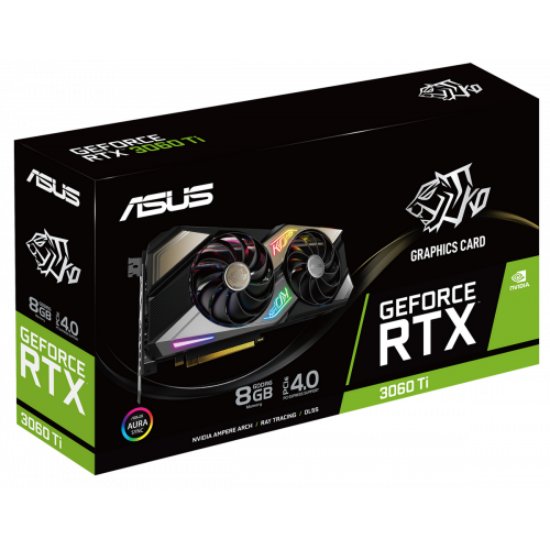 Продать Видеокарта Asus GeForce RTX 3060 Ti KO Gaming 8192MB (KO-RTX3060TI-8G-V2-GAMING) по Trade-In интернет-магазине Телемарт - Киев, Днепр, Украина фото