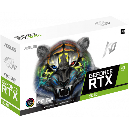 Продать Видеокарта Asus GeForce RTX 3070 KO Gaming OC 8192MB (KO-RTX3070-O8G-V2-GAMING) по Trade-In интернет-магазине Телемарт - Киев, Днепр, Украина фото