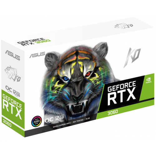 Продать Видеокарта Asus GeForce RTX 3060 KO Gaming OC 12288MB (KO-RTX3060-O12G-V2-GAMING) по Trade-In интернет-магазине Телемарт - Киев, Днепр, Украина фото