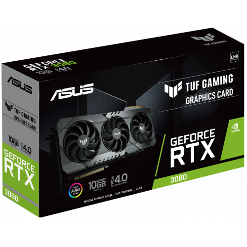 Продати Відеокарта Asus TUF GeForce RTX 3080 Gaming 10240MB (TUF-RTX3080-10G-V2-GAMING) за Trade-In у інтернет-магазині Телемарт - Київ, Дніпро, Україна фото