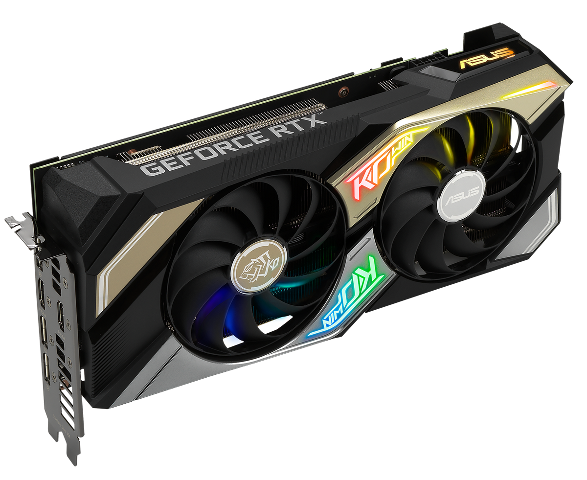 Видеокарта Asus GeForce RTX 3060 Ti KO Gaming OC 8192MB (KO-RTX3060TI ...