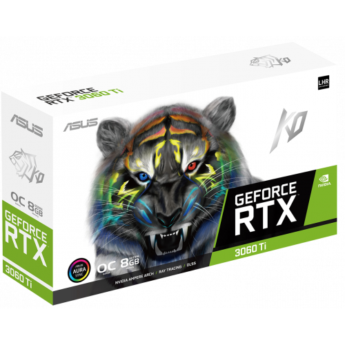 Продати Відеокарта Asus GeForce RTX 3060 Ti KO Gaming OC 8192MB (KO-RTX3060TI-O8G-V2-GAMING) за Trade-In у інтернет-магазині Телемарт - Київ, Дніпро, Україна фото