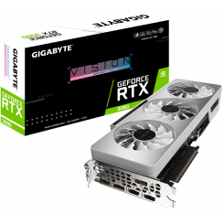 Фото Видеокарта Gigabyte GeForce RTX 3080 VISION OC 10240MB (GV-N3080VISION OC-10GD 2.0)