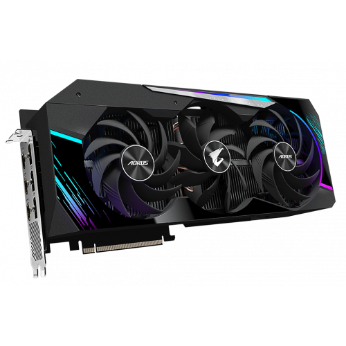 Продать Видеокарта Gigabyte GeForce RTX 3080 AORUS MASTER 10240MB (GV-N3080AORUS M-10GD 3.0) по Trade-In интернет-магазине Телемарт - Киев, Днепр, Украина фото