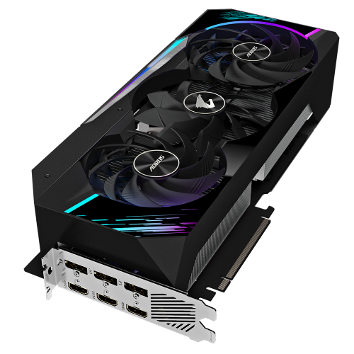 Продать Видеокарта Gigabyte GeForce RTX 3080 AORUS MASTER 10240MB (GV-N3080AORUS M-10GD 3.0) по Trade-In интернет-магазине Телемарт - Киев, Днепр, Украина фото