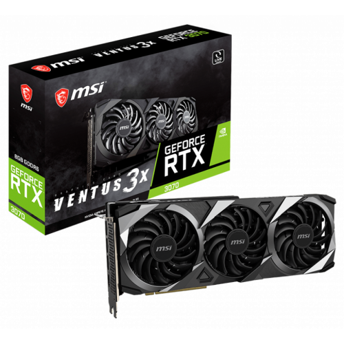 Продати Відеокарта MSI GeForce RTX 3070 VENTUS 3X 8192MB (RTX 3070 VENTUS 3X 8G) LHR за Trade-In у інтернет-магазині Телемарт - Київ, Дніпро, Україна фото