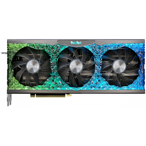 Продать Видеокарта Palit GeForce RTX 3070 GameRock V1 8192MB (NE63070019P2-1040G) LHR по Trade-In интернет-магазине Телемарт - Киев, Днепр, Украина фото