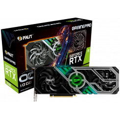 Відеокарта Palit GeForce RTX 3080 GamingPro V1 OC 10240MB (NED3080S19IA-132AA) LHR