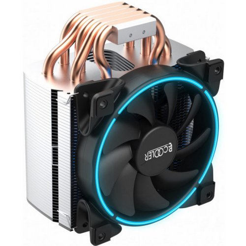 Купить Кулер PCCooler GI-H58U Corona Blue с проверкой совместимости: обзор, характеристики, цена в Киеве, Днепре, Одессе, Харькове, Украине | интернет-магазин TELEMART.UA фото