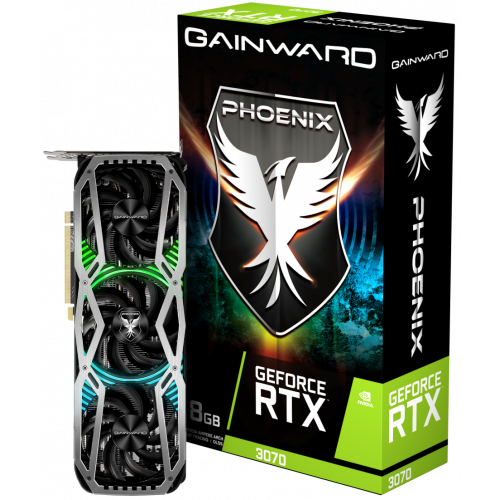 Продать Видеокарта Gainward GeForce RTX 3070 Phoenix V1 8192MB (471056224-1990) LHR по Trade-In интернет-магазине Телемарт - Киев, Днепр, Украина фото