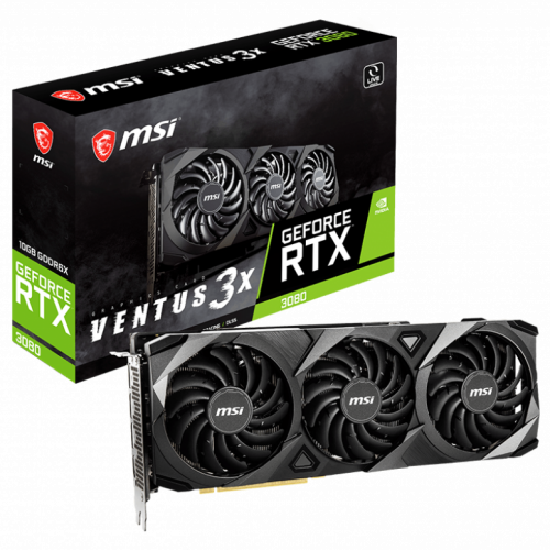 Продати Відеокарта MSI GeForce RTX 3080 SUPRIM 10240MB (RTX 3080 SUPRIM 10G) LHR за Trade-In у інтернет-магазині Телемарт - Київ, Дніпро, Україна фото