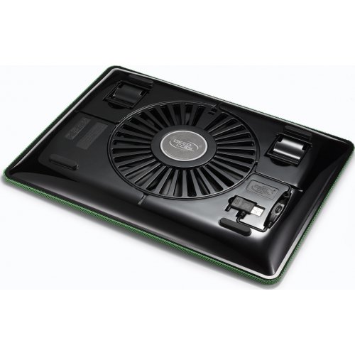 Купити Підставка для ноутбука Deepcool N1 Green - ціна в Києві, Львові, Вінниці, Хмельницькому, Франківську, Україні | інтернет-магазин TELEMART.UA фото