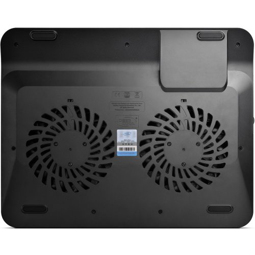 Купити Підставка для ноутбука Deepcool N25 Black - ціна в Києві, Львові, Вінниці, Хмельницькому, Франківську, Україні | інтернет-магазин TELEMART.UA фото