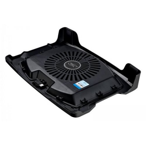Купити Підставка для ноутбука Deepcool N600 Black - ціна в Києві, Львові, Вінниці, Хмельницькому, Франківську, Україні | інтернет-магазин TELEMART.UA фото