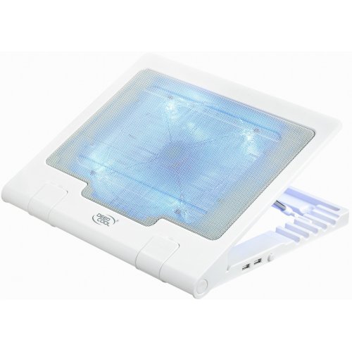 Купити Підставка для ноутбука Deepcool N7 White - ціна в Києві, Львові, Вінниці, Хмельницькому, Франківську, Україні | інтернет-магазин TELEMART.UA фото