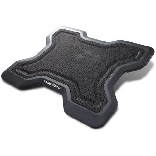 Купити Підставка для ноутбука Cooler Master Notepal X1 (R9-NBC-2WAK-GP) Black - ціна в Києві, Львові, Вінниці, Хмельницькому, Франківську, Україні | інтернет-магазин TELEMART.UA фото