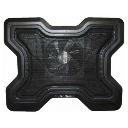 Купити Підставка для ноутбука Cooler Master Notepal X1 (R9-NBC-2WAK-GP) Black - ціна в Києві, Львові, Вінниці, Хмельницькому, Франківську, Україні | інтернет-магазин TELEMART.UA фото