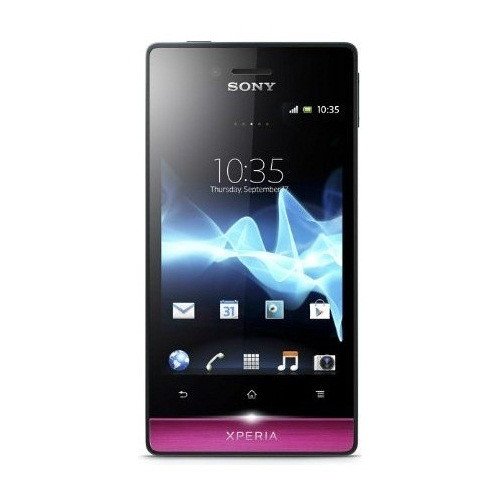 Купить Смартфон Sony Xperia miro ST23i Black Pink - цена в Харькове, Киеве, Днепре, Одессе
в интернет-магазине Telemart фото