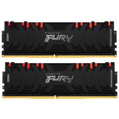 ОЗП Kingston DDR4 16GB (2x8GB) 3000Mhz FURY Renegade RGB Black (KF430C15RBAK2/16)