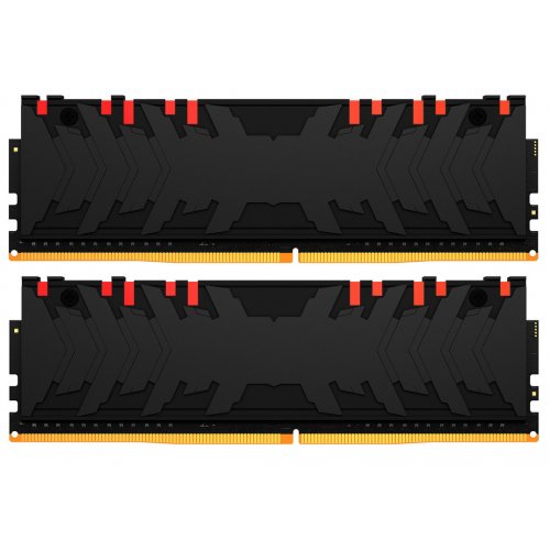 Photo RAM Kingston DDR4 16GB (2x8GB) 3200Mhz FURY Renegade RGB Black (KF432C16RBAK2/16)