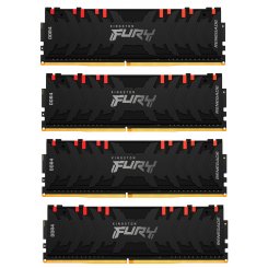 ОЗП Kingston DDR4 32GB (4x8GB) 3600Mhz FURY Renegade RGB Black (KF436C16RBAK4/32)