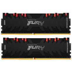 ОЗП Kingston DDR4 16GB (2x8GB) 4600Mhz FURY Renegade RGB Black (KF446C19RBAK2/16)