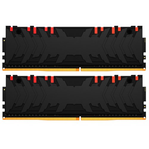 Photo RAM Kingston DDR4 16GB (2x8GB) 4600Mhz FURY Renegade RGB Black (KF446C19RBAK2/16)