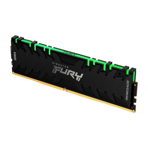 Фото ОЗУ Kingston DDR4 16GB (2x8GB) 4600Mhz FURY Renegade RGB Black (KF446C19RBAK2/16)