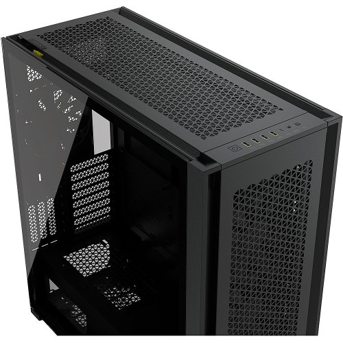 Корпус Corsair 7000D AIRFLOW Tempered Glass без БП (CC-9011218-WW) Black купити з перевіркою сумісності: огляд, характеристики, ціна у Києві, Львові, Вінниці, Хмельницькому, Івано-Франківську, Україні | інтернет-магазин TELEMART.UA фото