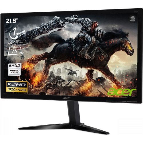 Продати Монітор Acer 21.5" KG221QA (UM.WX1EE.A01) Black за Trade-In у інтернет-магазині Телемарт - Київ, Дніпро, Україна фото