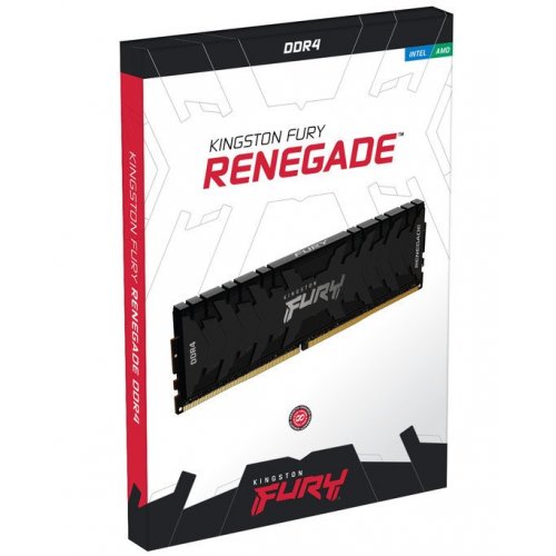 Фото ОЗП Kingston DDR4 8GB 3200Mhz FURY Renegade Black (KF432C16RB/8)