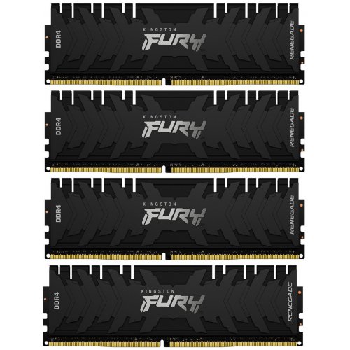 Продать ОЗУ Kingston DDR4 32GB (4x8GB) 3600Mhz FURY Renegade Black (KF436C16RBK4/32) по Trade-In интернет-магазине Телемарт - Киев, Днепр, Украина фото