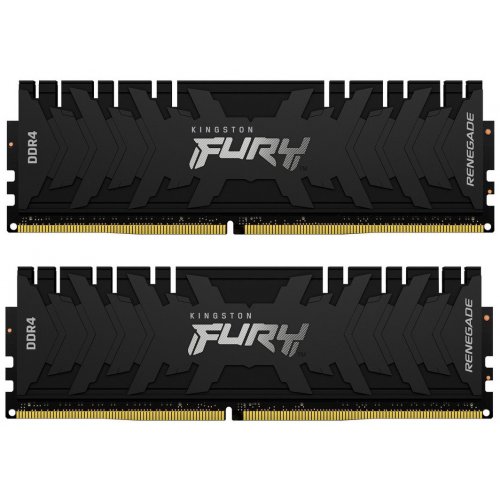 Продати ОЗП Kingston DDR4 32GB (2x16GB) 4600Mhz FURY Renegade Black (KF446C19RB1K2/32) за Trade-In у інтернет-магазині Телемарт - Київ, Дніпро, Україна фото