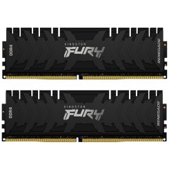 Фото Kingston DDR4 16GB (2x8GB) 4800Mhz FURY Renegade Black (KF448C19RBK2/16)